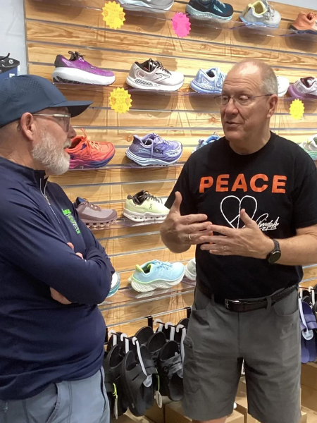 Custom fit running shoe store discount